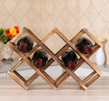 SNOeSPIRA 4-bottle wine rack